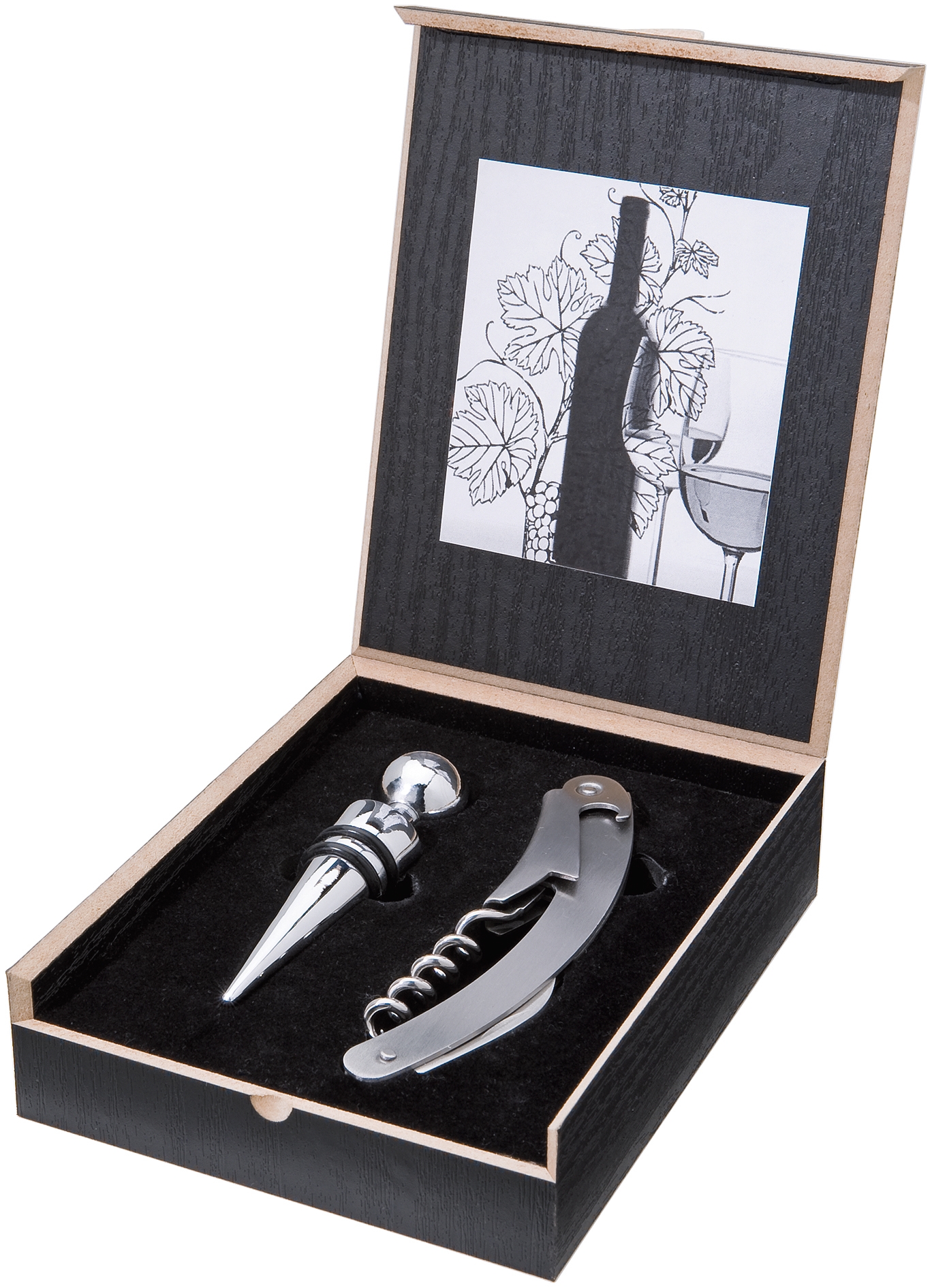 Set Vino 2 pezzi in elegante confezione mod. PEF 200V Set Vino 2 pezzi in elegante confezione mod. PEF 200V