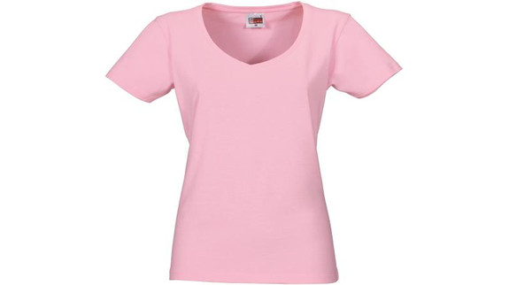 T-shirt Donna scollo a V colorato Mod. TSH 10CVD