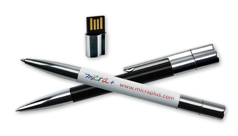 Chiavette USB PENNA, personalizzate da 1 GB mod. 34D