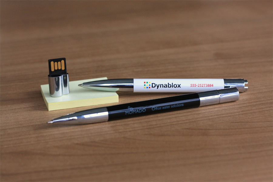 Chiavette USB PENNA, personalizzate da 2 GB mod. 35D