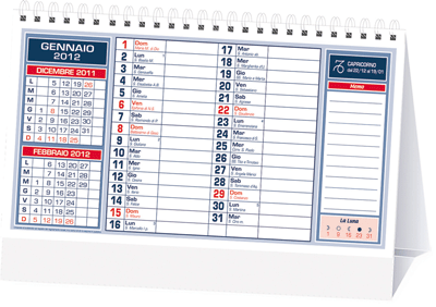 Calendario da tavolo mod. TAV 710