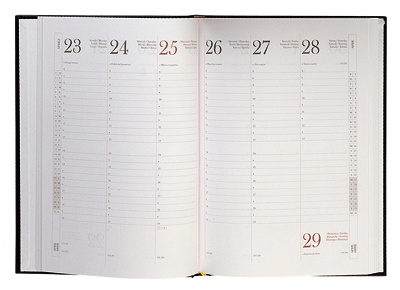 Agenda settimanale 17x21 mod. 540