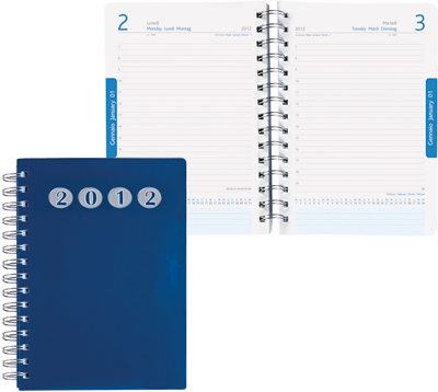 Agenda settimanale spiralata mod. 481