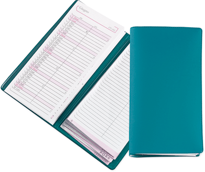 Rubrica tascabile con calendario mod. 590