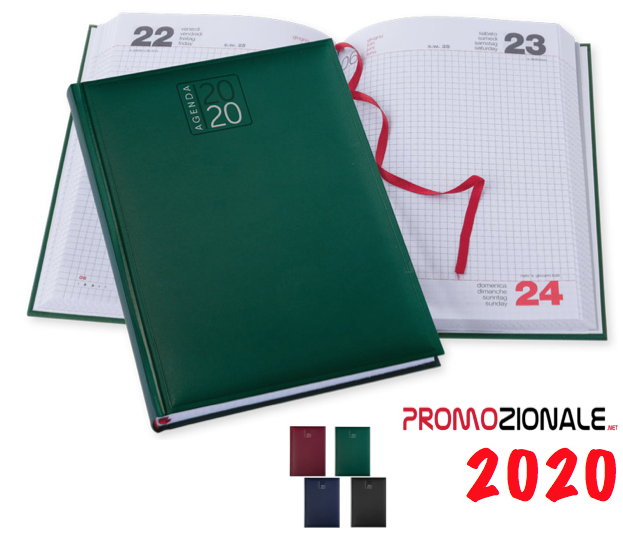 Agenda giornaliera a quadretti cm. 15 x 21 mod. CG-535