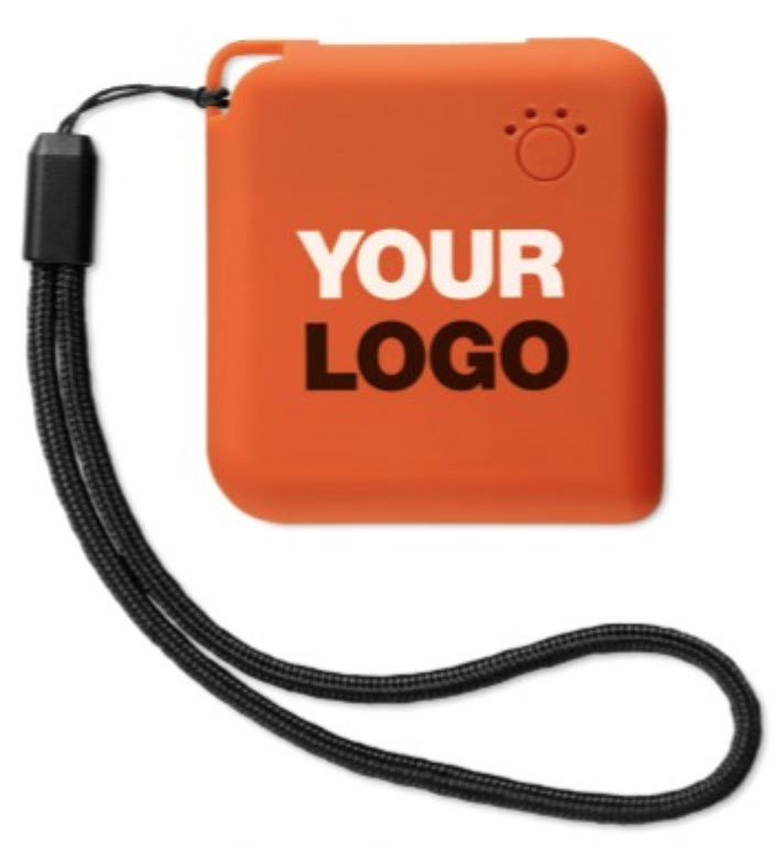 Power Bank personalizzata mod. MD TK 2000 mAh