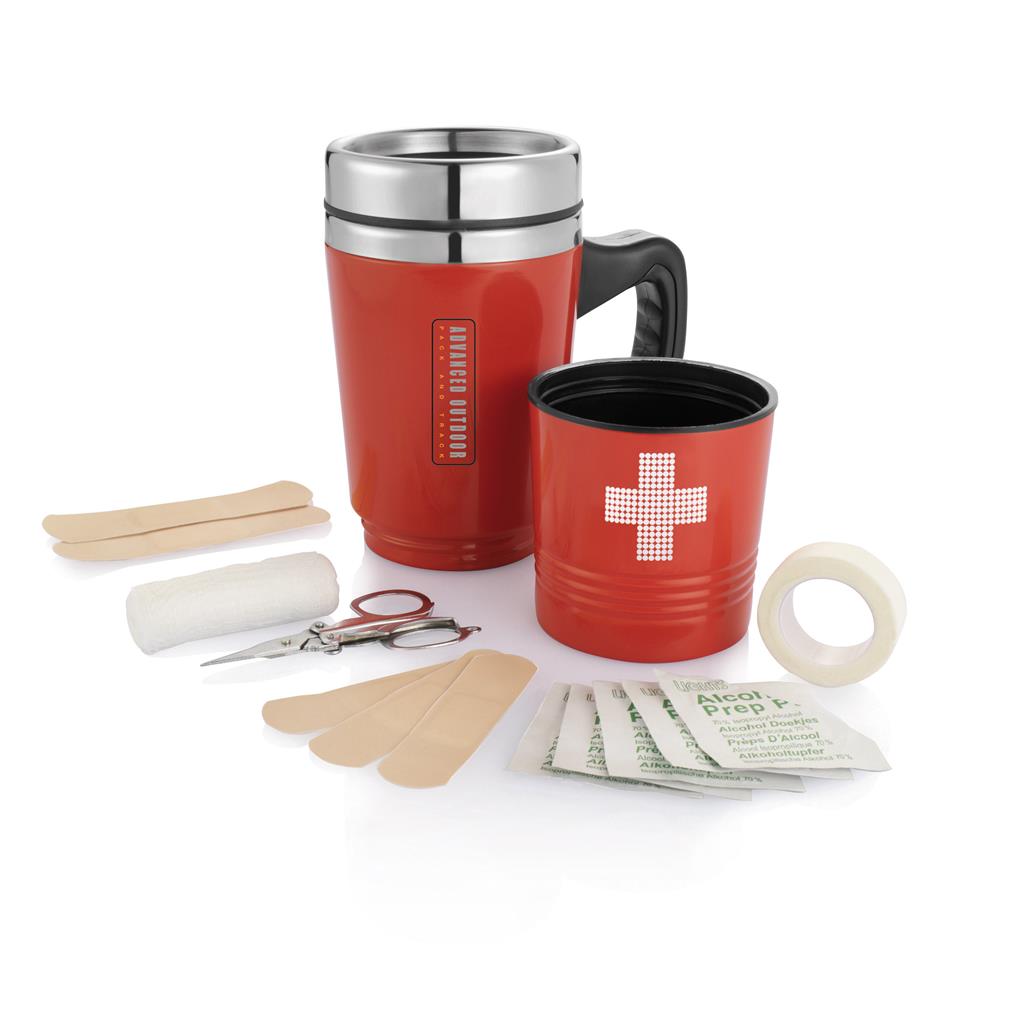 Tazza con kit pronto soccorso personalizzata X P265
