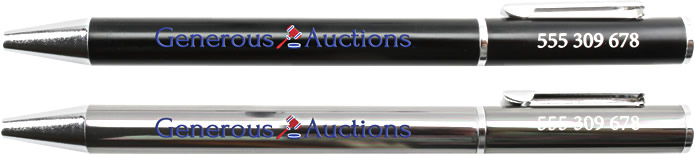 Penna SUPER in metallo personalizzate mod. DEO15