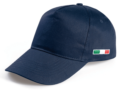 Cappellino da adulto Italia mod. PM 064